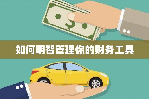 甲仙如何明智管理你的财务工具