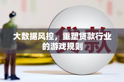 甲仙大数据风控，重塑贷款行业的游戏规则