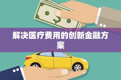 甲仙解决医疗费用的创新金融方案