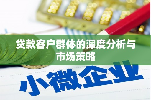 甲仙贷款客户群体的深度分析与市场策略