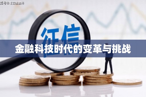 甲仙金融科技时代的变革与挑战
