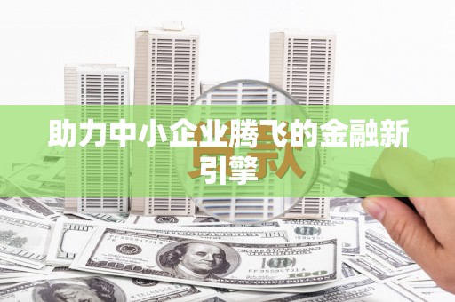甲仙助力中小企业腾飞的金融新引擎