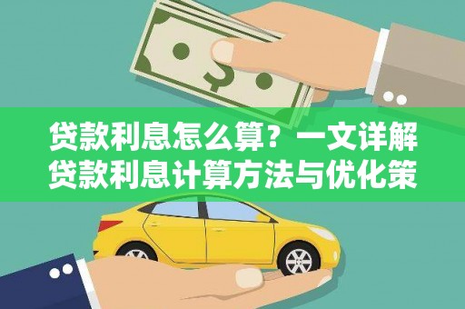 甲仙贷款利息怎么算？一文详解贷款利息计算方法与优化策略