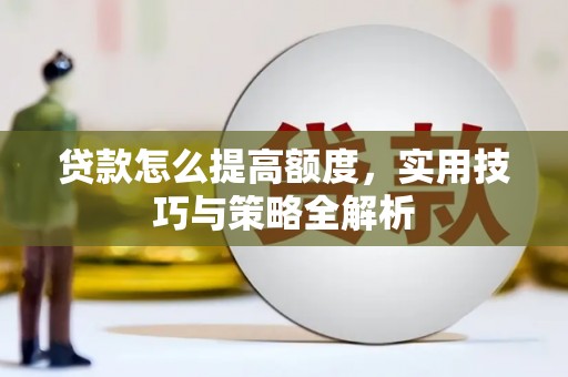 甲仙贷款怎么提高额度，实用技巧与策略全解析