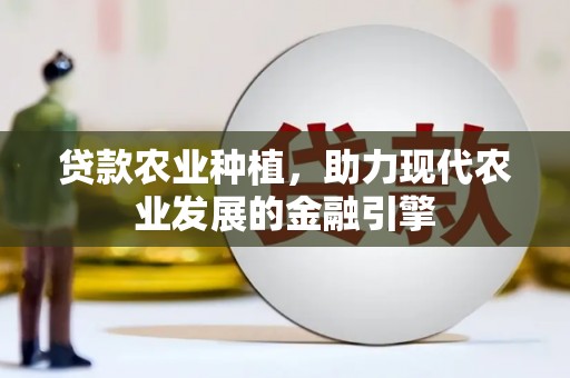 甲仙贷款农业种植，助力现代农业发展的金融引擎