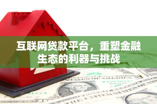 甲仙互联网贷款平台，重塑金融生态的利器与挑战